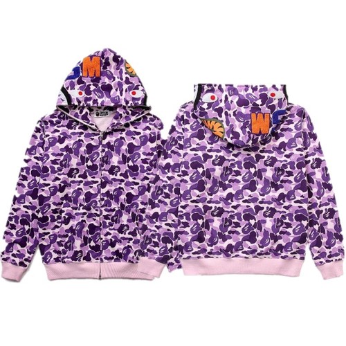 a bathing ape purple camo